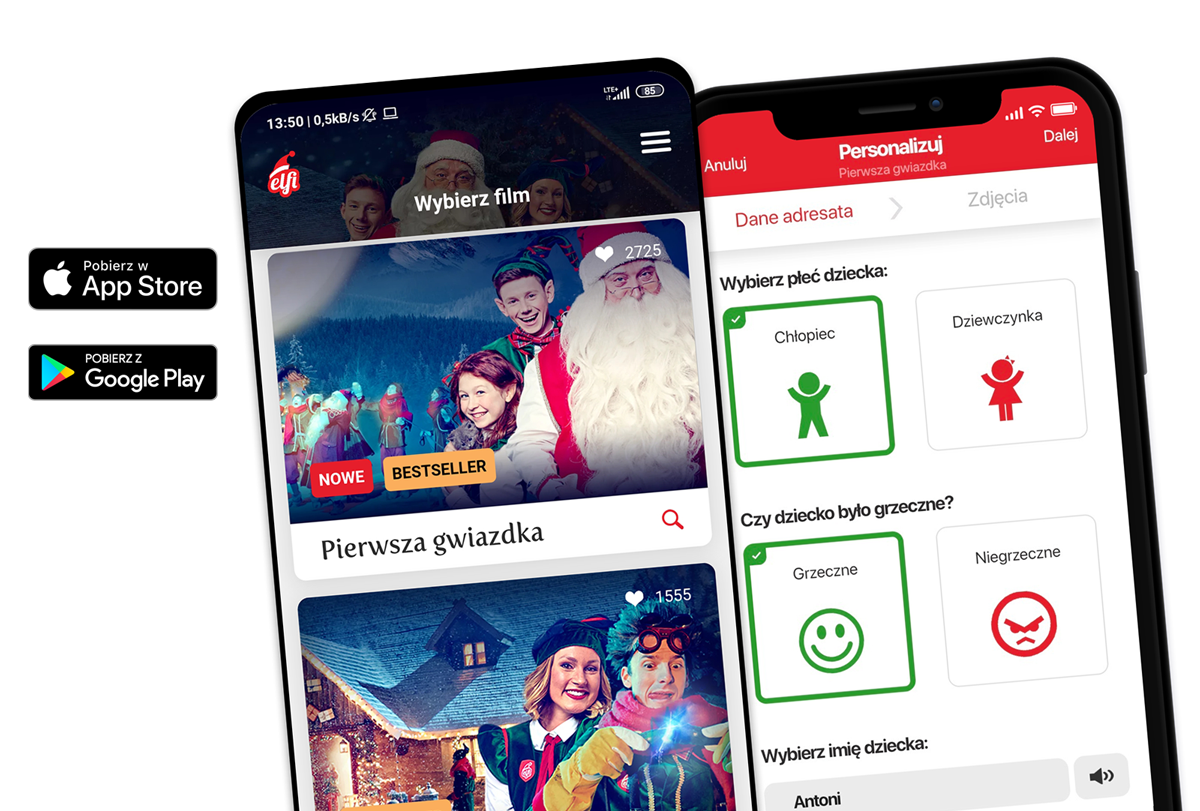 Aplikacje mobilne Elfi
